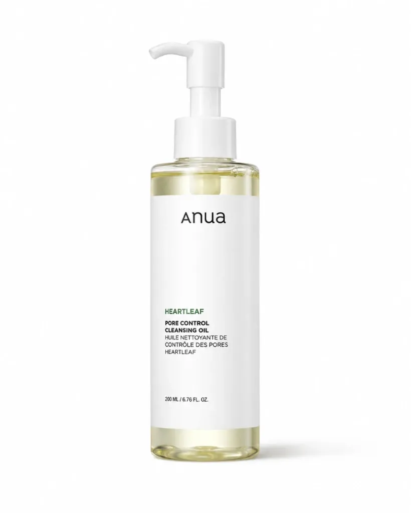 Anua - Heartleaf Pore Control Cleansing Oil (Siyah Beyaz Nokta Karşıtı Gözenek Temizleyici Yağ) 200ml