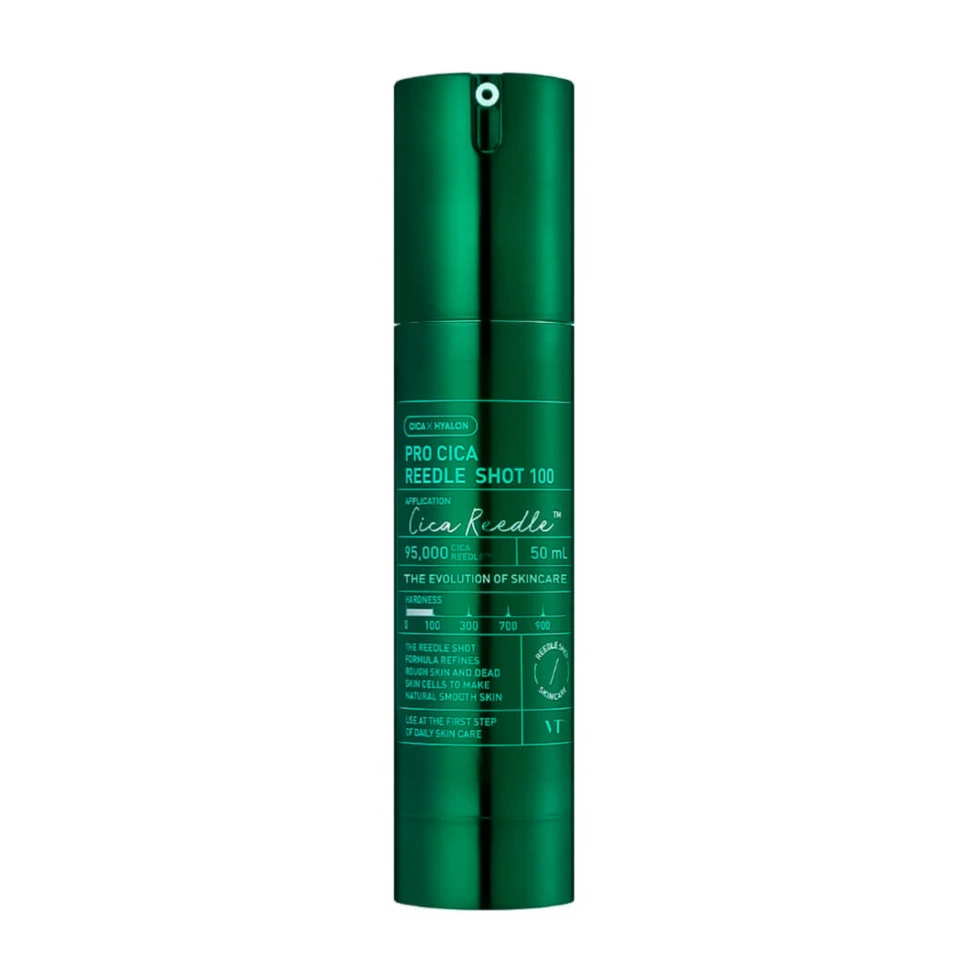 VT Cosmetics - Pro Cica Reedle Shot 100 (Bariyeri Güçlü Tutan Cica Aktifli Mikro Bakım Ampulü) 50ml