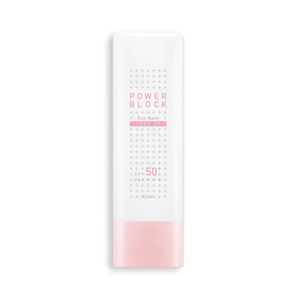 MISSHA Ton Eşitleyici Aydınlatıcı Güneş Kremi 50ml A'PIEU Power Block Tone Up Base Pink SPF50+/PA++++